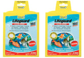 Tetra Lifeguard bottle-front image demonstrates an all-in-one aquarium treatment for healthy fish.