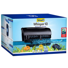 Tetra Whisper IQ Power Filter front view for quiet filtration