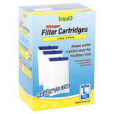 Tetra Whisper Large filter cartridge 3pk front view for effortless maintenance