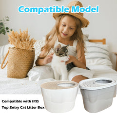 TeurWone thickened PE material liner provides tear resistance for long-lasting use.