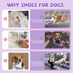 TEWIWAP boots wide opening and adjustable straps for easy on and off.