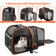 Texsens cat backpack dimensions help you ensure a comfortable fit for pets.
