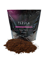 Tezula Plants New Zealand Tree Fern Fiber bag showing debris-free medium ideal for easy repotting