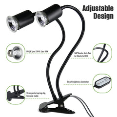 TFNN reptile heat lamp UVB spectrum image highlights sun-like rays for reptiles