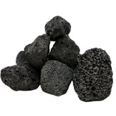 Tfwadmx aquarium lava stones pack enhances natural dark focal points in tanks