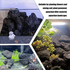 Tfwadmx natural porous aquarium stones add texture and realism to underwater landscape