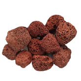 Tfwadmx red lava rock for aquarium display adds natural texture to tanks.