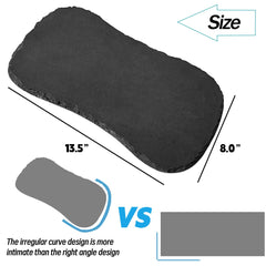 Tfwadmx reptile rock slate moisture release supports humidity in terrarium.