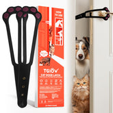 TGIOW cat door latch side view shows compact design for easy pet access.