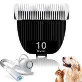 TGSBHIO nebot P1 Pro blade close-up shows ceramic and stainless steel edges for precision.