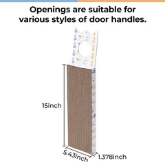 THAMIAO reversible scratcher shown lying flat for floor use