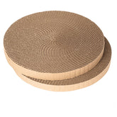 THAMIAO round cat scratcher refill, 10-inch diameter, durable scratching surface