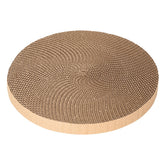 THAMIAO round scratcher refill, 10-inch disc, ample scratching area for indoor cats.