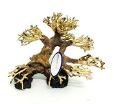 thatuwwood bonsai-driftwood-tree closeup reveals natural grain for aquarium decor.