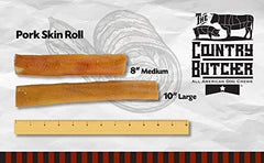 THE COUNTRY BUTCHER pork roll packaging shows USA-made ingredients and responsible production.