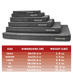 The Dog's Balls dog bed outer cover grey plush fabric is washable and durable