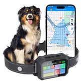 The Good pet company customizable GPS dog fence system front view demonstrates wireless boundary setup for safe play.