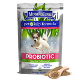 The Missing Link Pet Kelp Canine Probiotic bottle illustrating daily digestive support