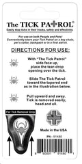 The Tick Patrol tick remover pocket-compact design for travel