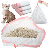 Thenshop jumbo cat pan liners 36x18 packaged for easy, mess-free litter changes.