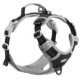 ThinkPet arnés sin tiro frontal con aro frontal para control suave.