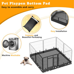 Thinmuhand printed design bottom pad adds stylish detail to pet space