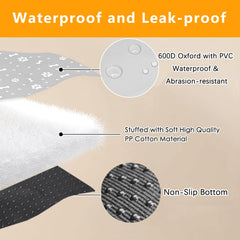 THINMUHAND washable reusable dog pad simplifies cleanup and reduces waste over time.