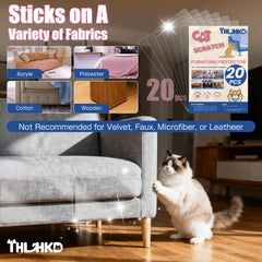 THLHKD clear protection for sofa corners offers durable 0.15 mm sheets against scratching