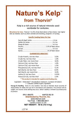 Thorvin Icelandic kelp meal mixed into feed to boost animal nutrition.
