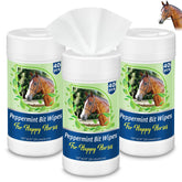 Threlaco horse bit wipes 3-pack ready for on-the-go bridle cleaning