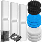Threlaco 17 piezas de filtración para Fluval FX4/FX5/FX6 mejorando la eficiencia de filtración