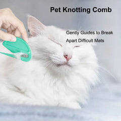 ThumlianYo dematting-tool-safety-blades protects hands while detangling stubborn mats.