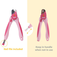 Thunderpaws clippers safety guard prevents over-trimming