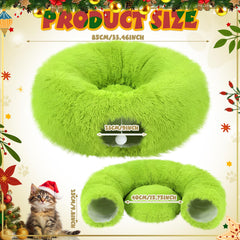 Thyle cat tunnel foldable design means quick setup and easy storage between uses.