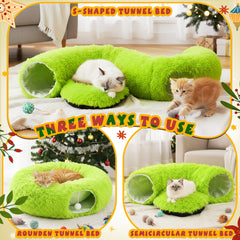 Thyle cat tunnel plush ball adds interactive play for curious kittens and small pets.