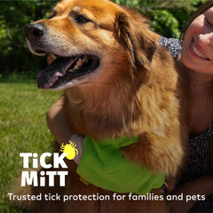 TiCK MiTT compact design fits in pocket during outdoor hikes for tick care.