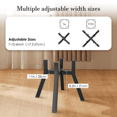TIDANT dog bowl stand at 11-inch height elevates dining for easier reach.