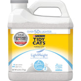Purina Tidy Cats LightWeight 6lb jug showing easy pour and handling.