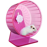 TieLishor hamster wheel silent demonstrates ultra-quiet operation for nighttime play