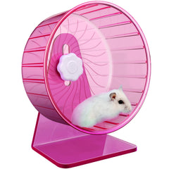TieLishor hamster wheel silent demonstrates ultra-quiet operation for nighttime play