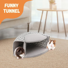 Tierecare guinea pig hideout corner fit illustrating cage corner placement