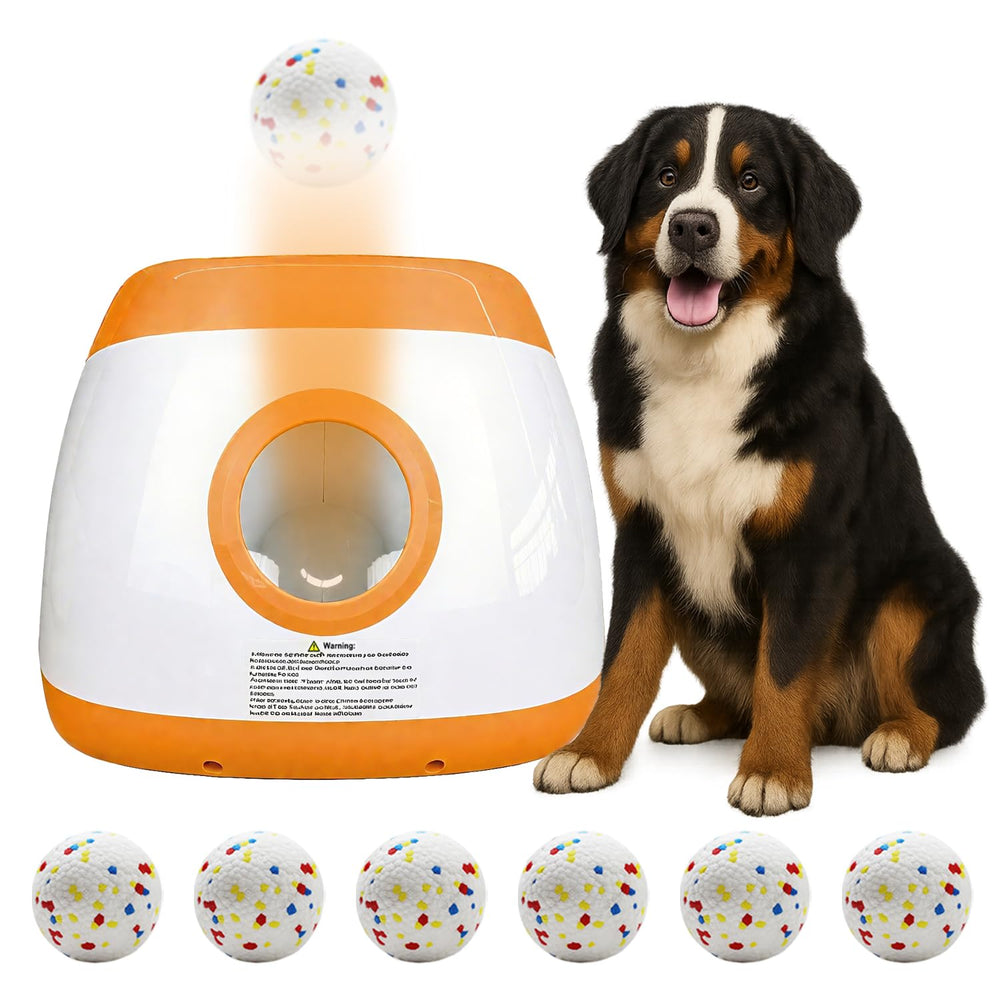 TIEXITOR large-ball-launcher outdoors for active dog exercise