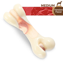 Tikaton beef-scented chew attracts interest and encourages extended chewing sessions.
