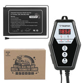 Tikaton under-tank heating pad setup provides easy placement for stable reptile warmth