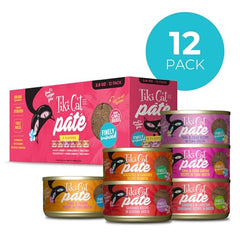 Tiki Cat Grill Pâté tuna image emphasizes dolphin-safe tuna for carnivore meals