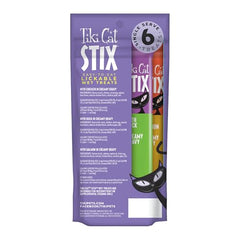 Tiki Cat Stix mousse close-up shows silky texture ideal for a treat.