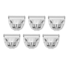 Tileon washable blades for dog clipper pack of six for easy home grooming.