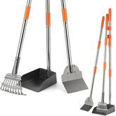TIMINGILA pooper scooper long-handle tray aids clean yard pickups with minimal bending.