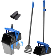TIMINGILA pooper scooper swivel-bin for easy yard cleanup with odor containment