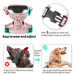Timos No Pull Harness front-clip enables safer front-pull control on walks